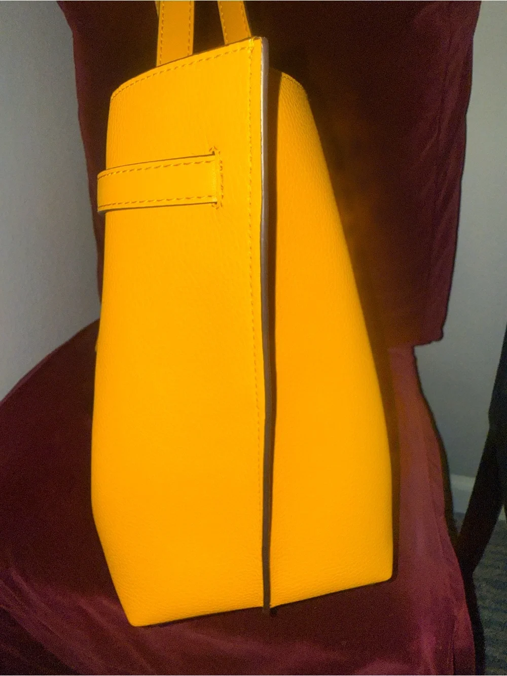 Michael Kors Emilia Goldenrod Pebbled Leather Tote and wallet set